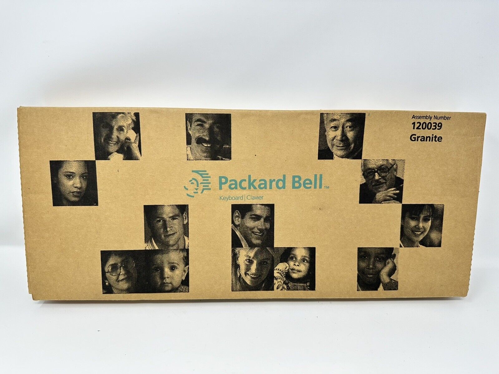 Vintage Packard Bell Clicky Keyboard FDA-1021 PS/2 - Rare Retro - New in Box