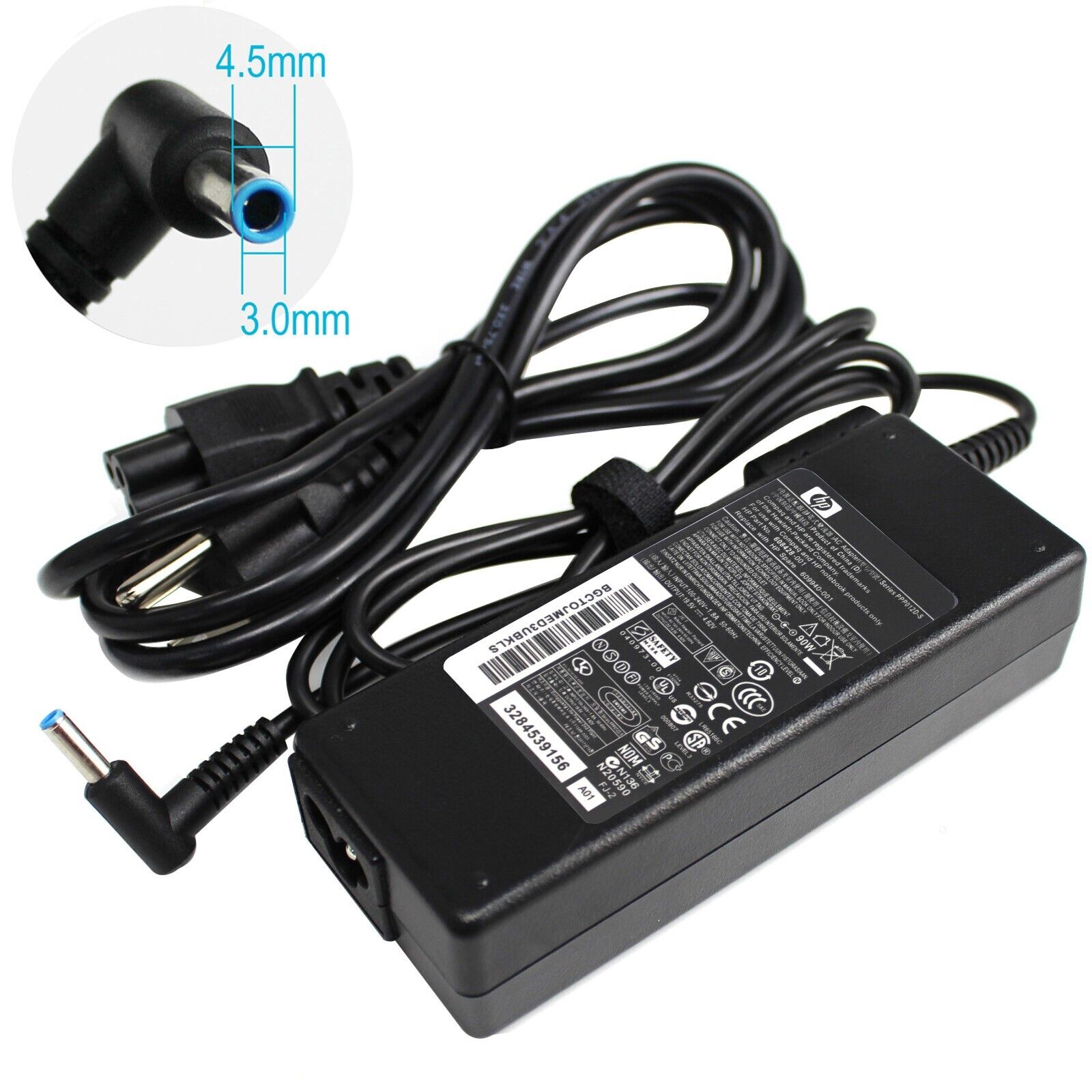 Genuine 90W AC Adapter Charger for H P Pavilion 11 14 15 17 Spectre X360 13 15