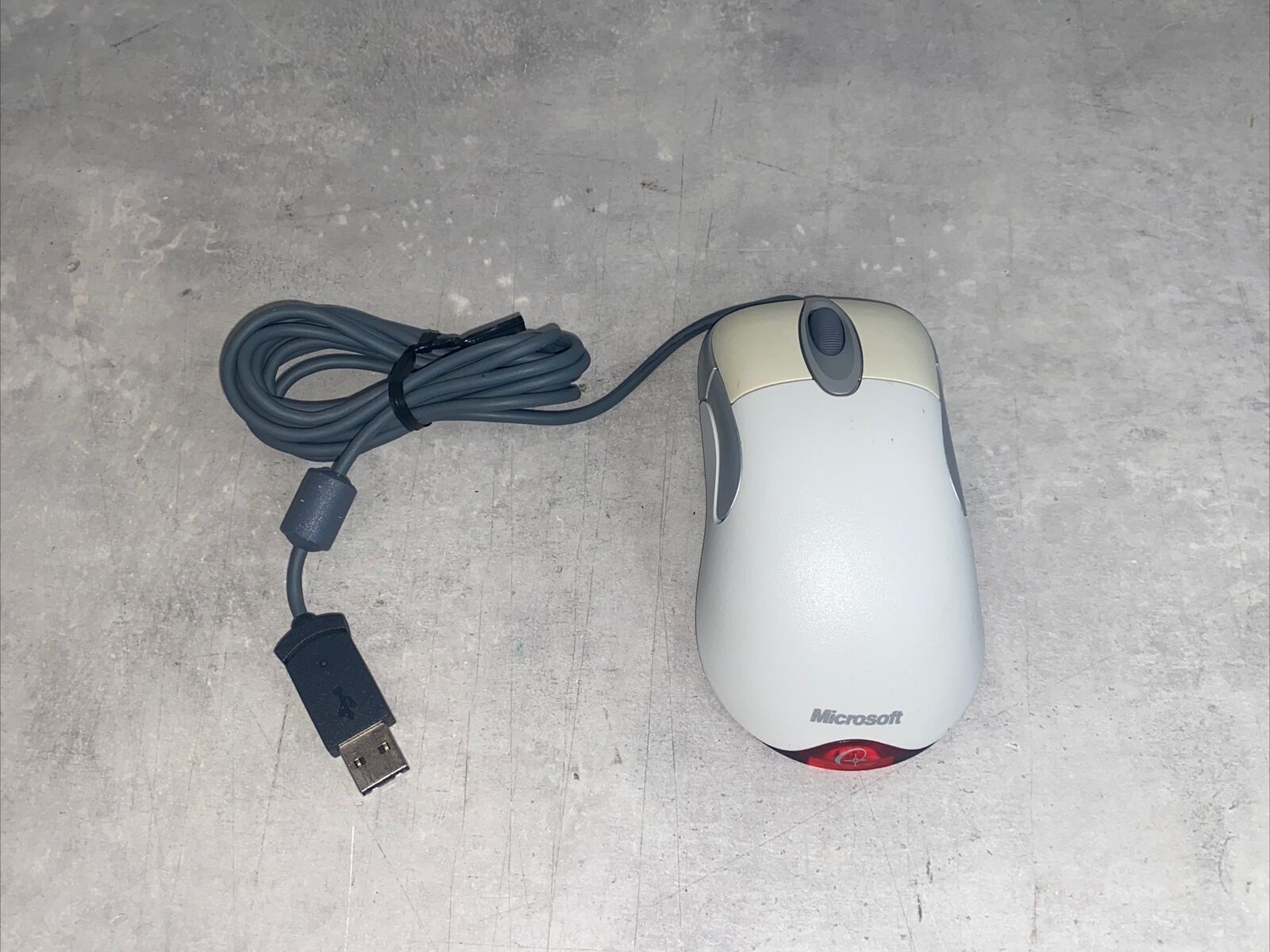 Microsoft IntelliMouse Optical USB and PS/2 Compatible Mice - White
