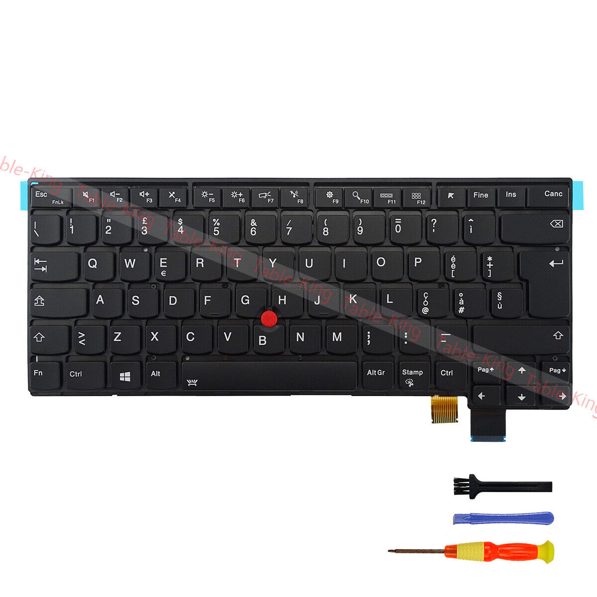 Backlit Keyboard for Lenovo Thinkpad T460S/T470S/NEW S2 2016 2017 Italy Layout
