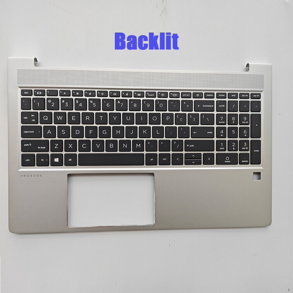 New For HP PROBOOK 450 G8 455 G8 Palmrest Cover & Keyboard Backlit M21742-001