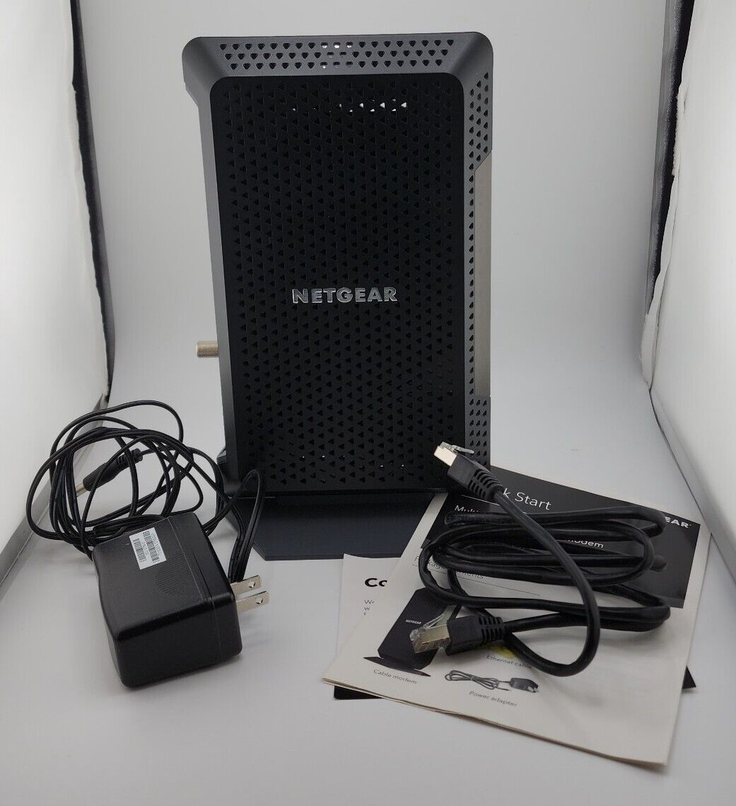 NETGEAR Nighthawk CM1200 DOCSIS 3.1 Cable Modem - Black
