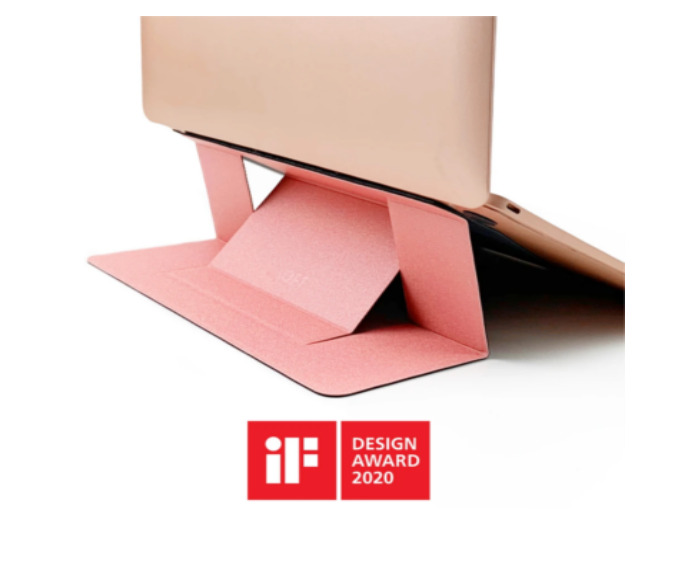 MOFT Lightweight Portable Laptop  Adjustable Stand Pink MacBook Universal