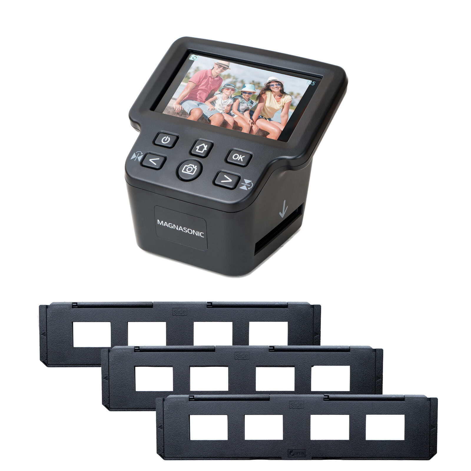 Magnasonic 24MP Film Scanner with 5'' Display and 35mm Slide Film Holders
