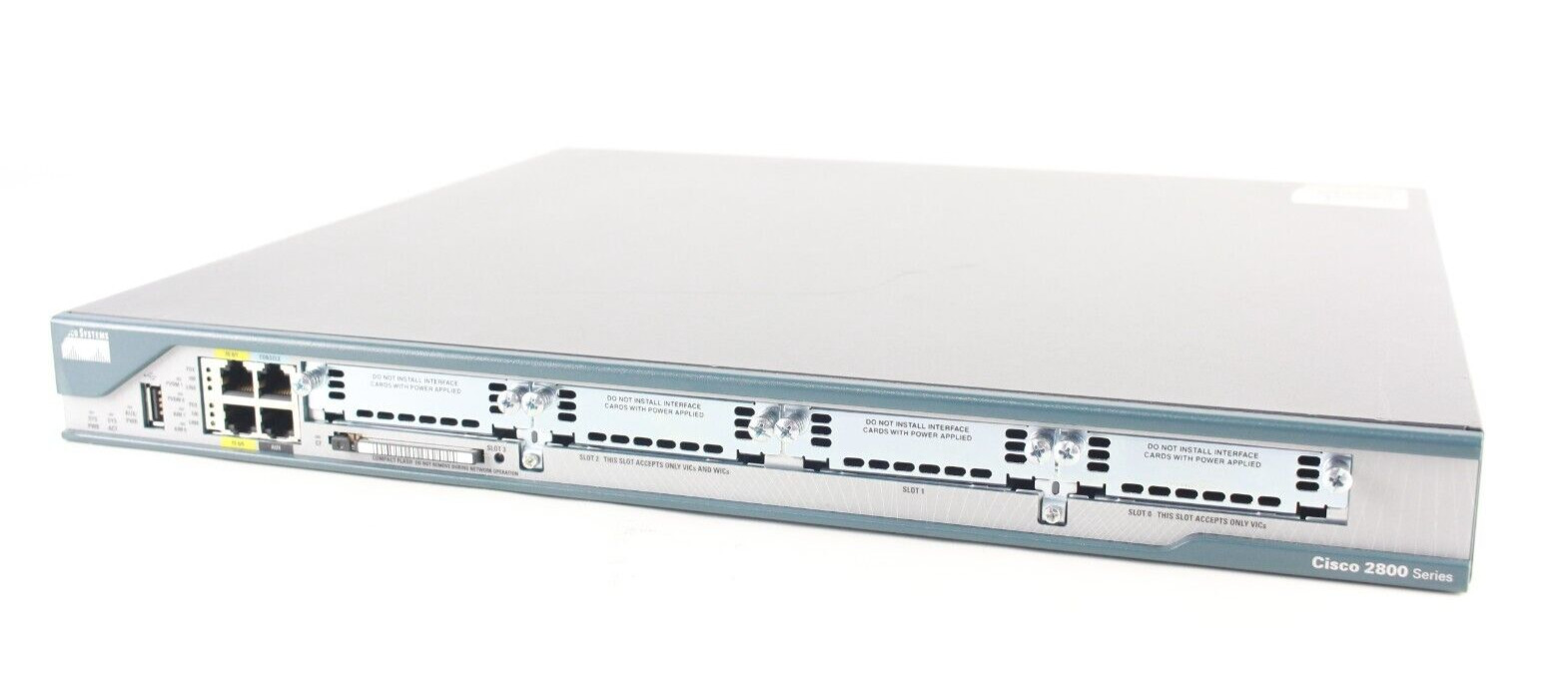Cisco 2800 Series Integrated Service Router CISCO2801 V04 w/ Flash Card (VS)