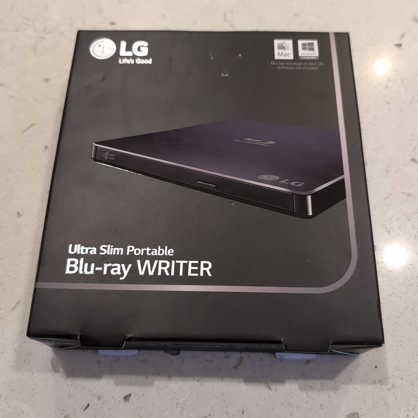 LG BP50NB40 External DVD Drive - Blue-ray Writer New Open Box See Pics