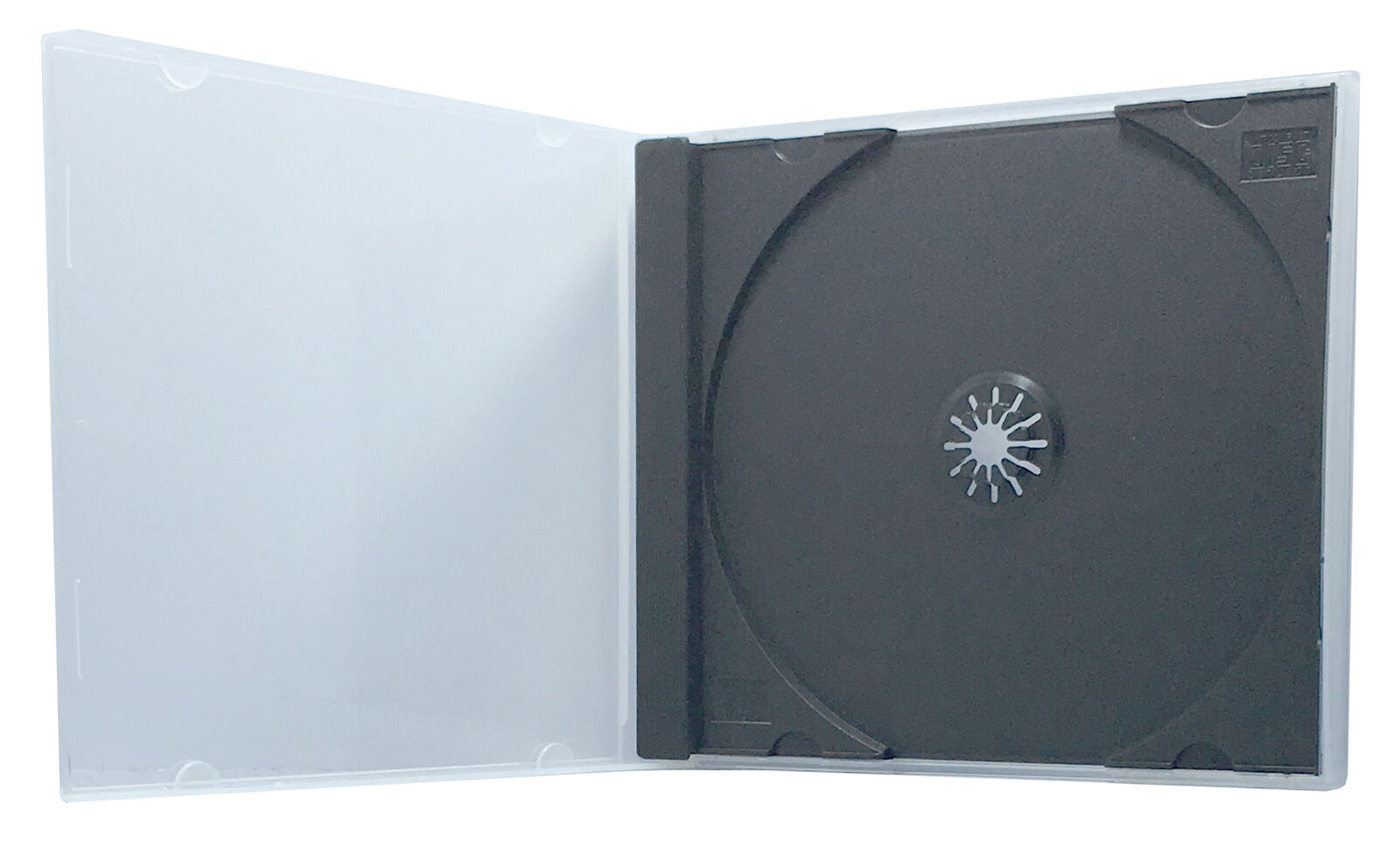 STANDARD Black Single VCD PP Poly Cases 10.4MM Lot