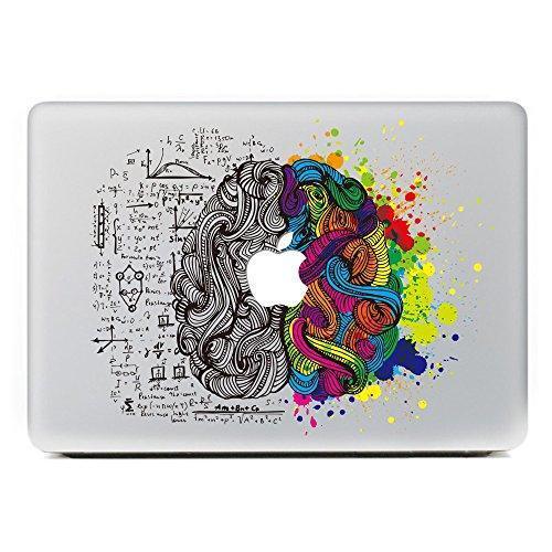 Left and Right Brain Macbook Decal Sticker for Macbook Air/Pro/Retina 13\