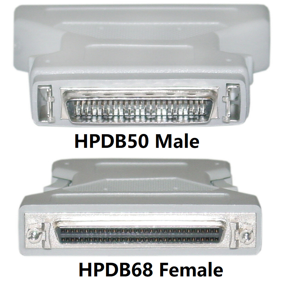 HPDB68 Female to HPDB50 Male SCSI Adapter