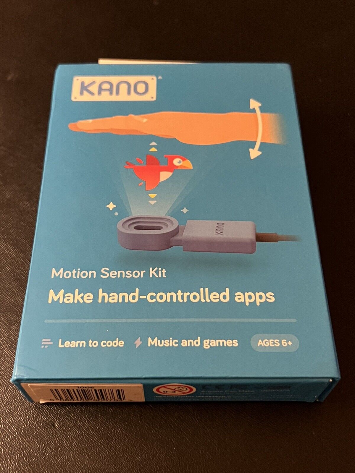 KANO Motion Sensor Kit Learn to Code Apps Music and Games Make An App For Kids