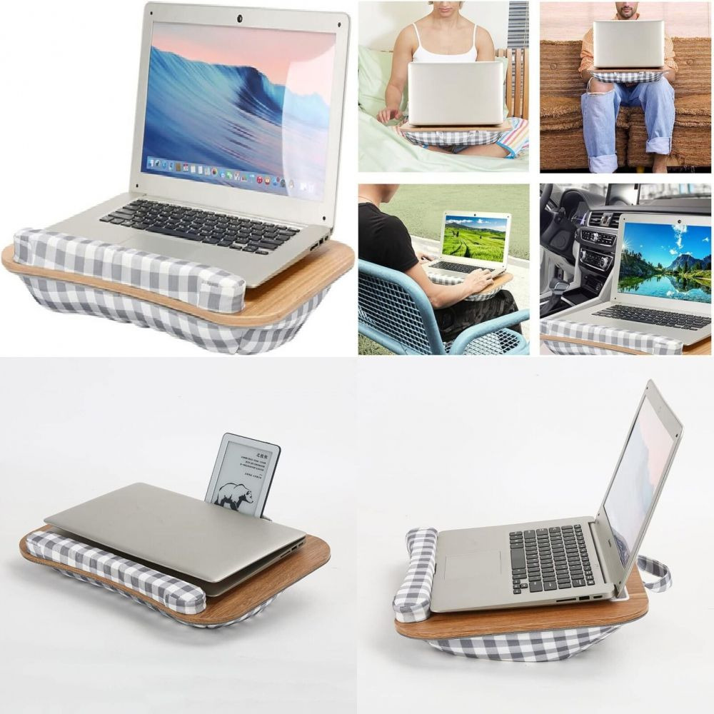 LiPengTaoHome Lap Desk Portable Laptop 42.5*32*8cm, Beige 