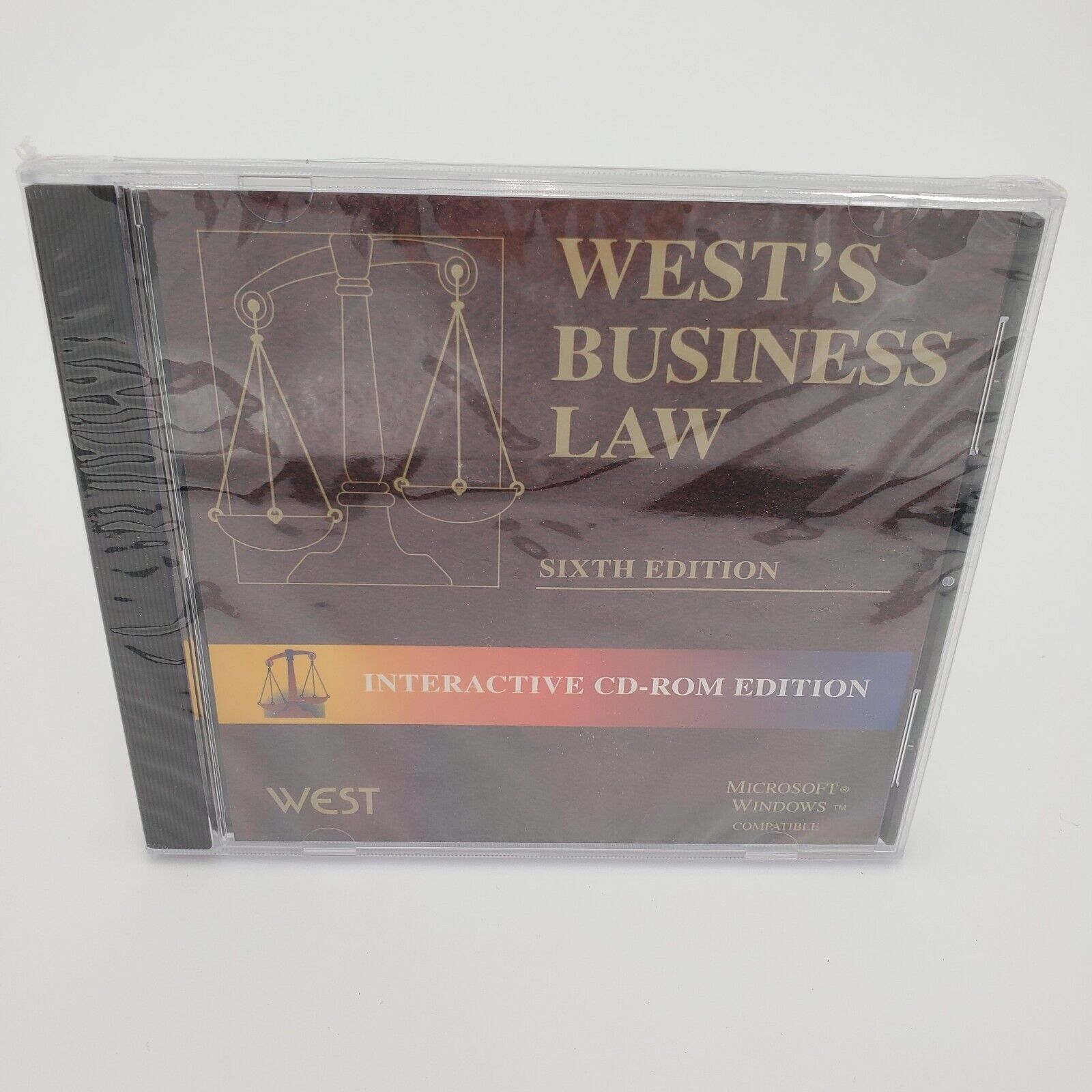 West’s Business Law Sixth Edition Interactive CD-ROM Edition Windows PC 1995