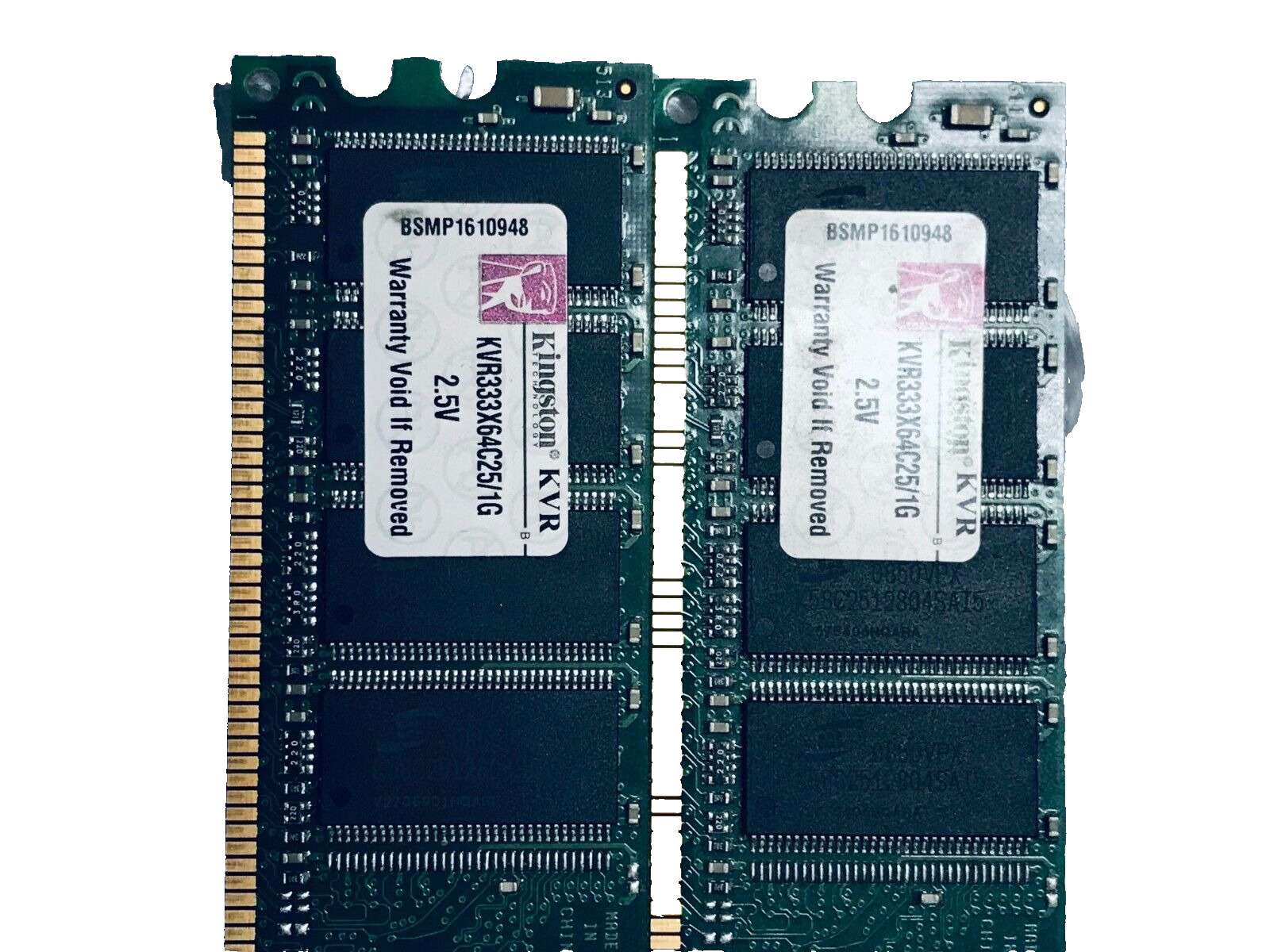 KVR333/1GR Kingston 1GB PC2700 DDR-333MHz