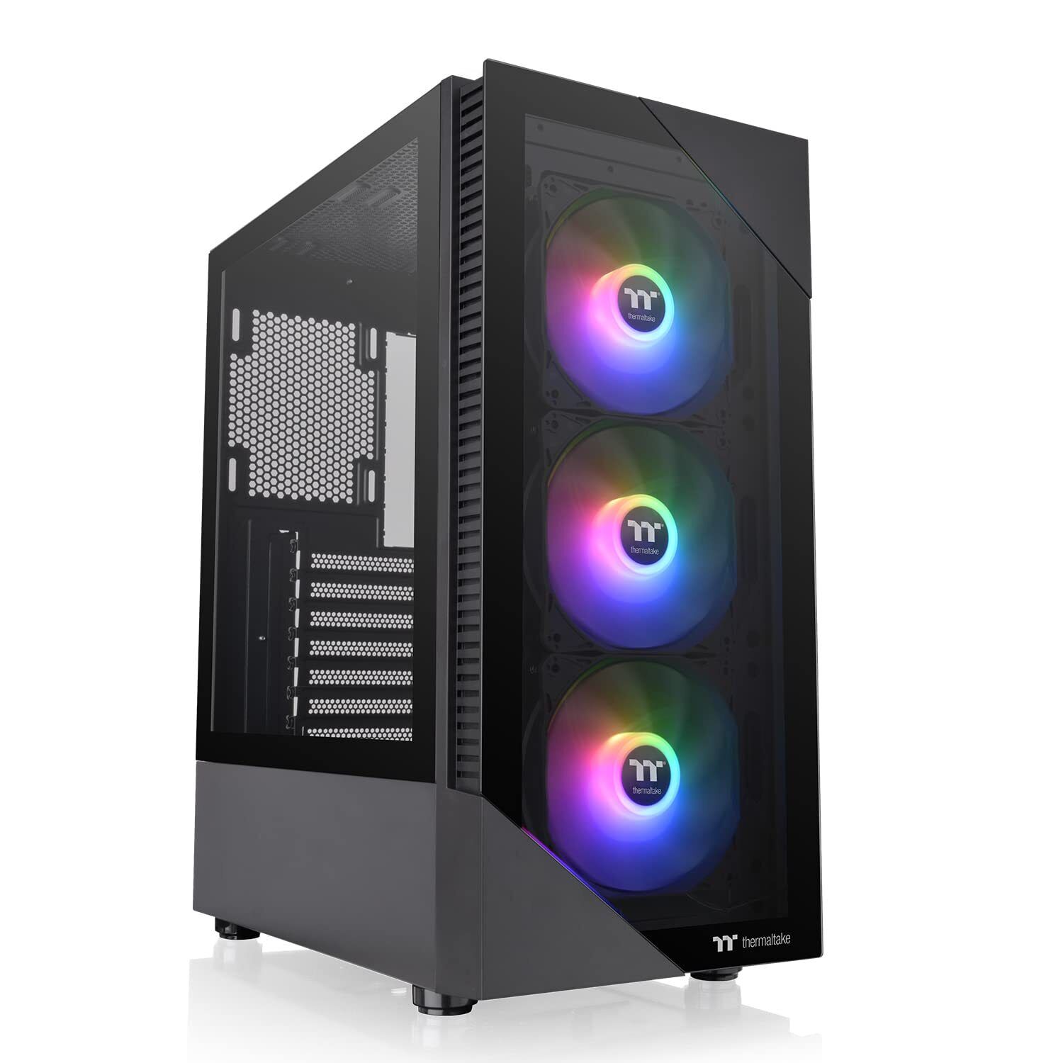 Thermaltake View 200 TG ARGB Motherboard Sync ATX Tempered Glass Mid Tower Com