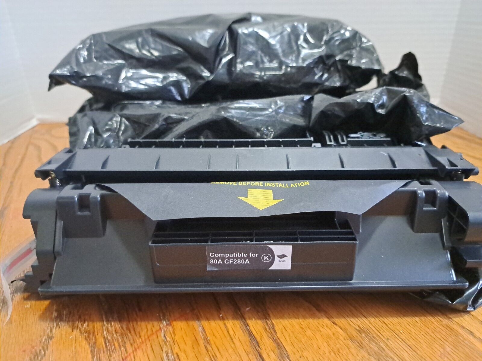 4Pk TRS 80A CF280A Black Compatible for HP LaserJet M401dn Toner Cartridge