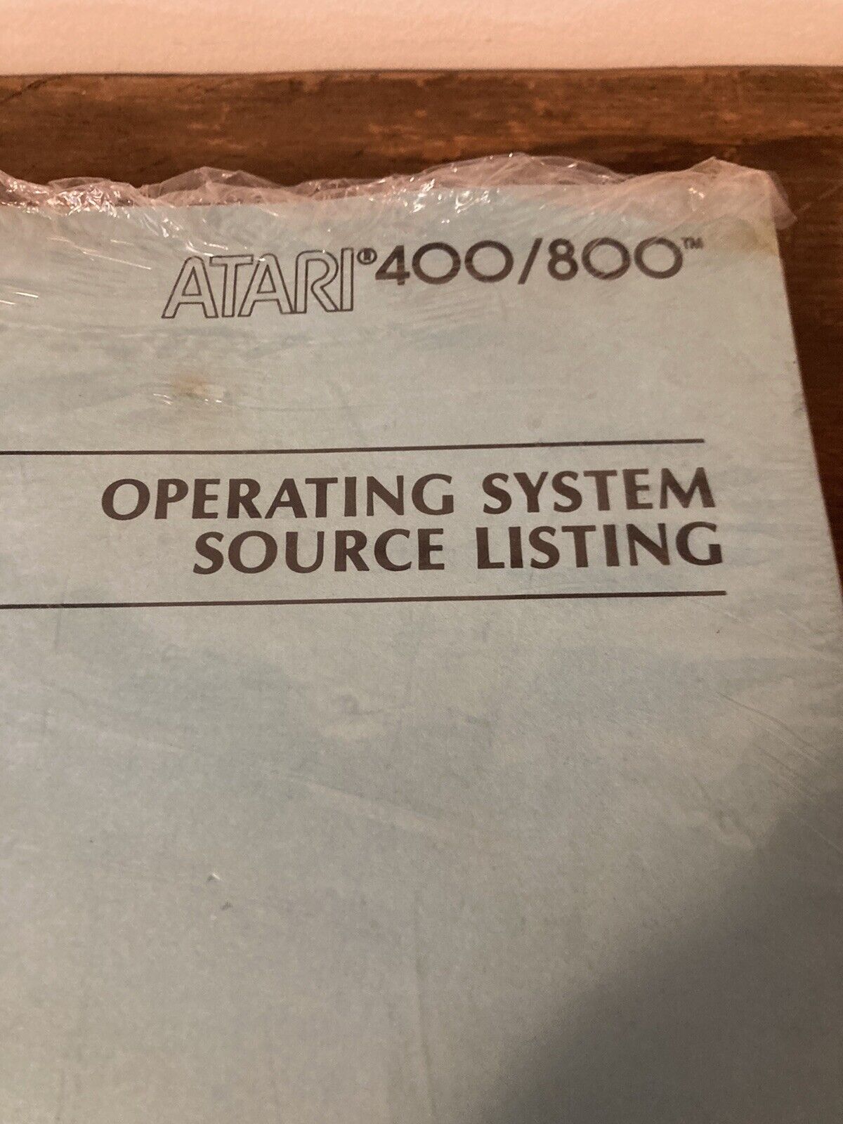 VERY RARE NEW IN PACKAGE Atari 400/800 Operating System Source Listing