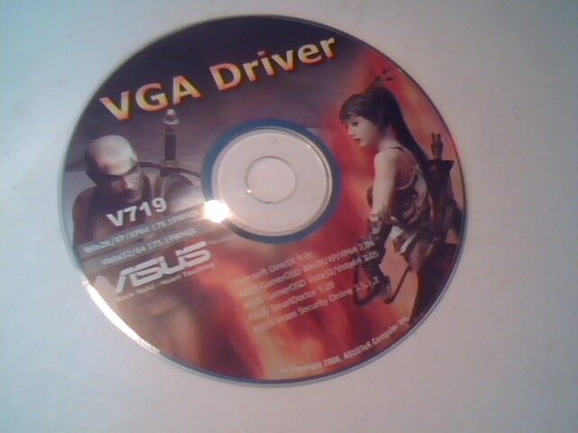 Support CD ASUS VGA Driver V719 DirectX GamerOSD SmartDoctor EN6200 EN6600 etc