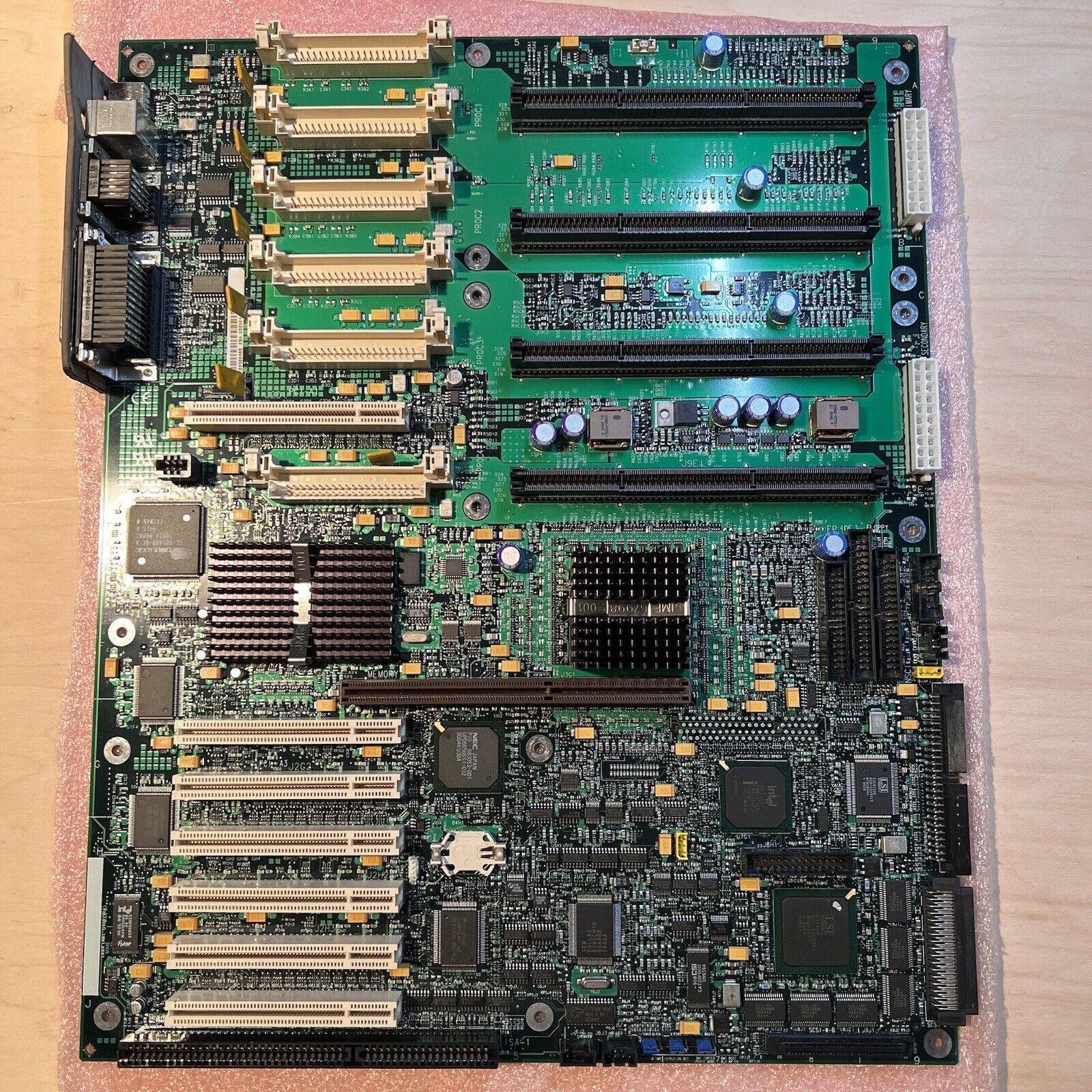 Vintage Intel SC450NX (Sitka Cabrillo/ SGI) Quad Pentium II+III Xeon Motherboard