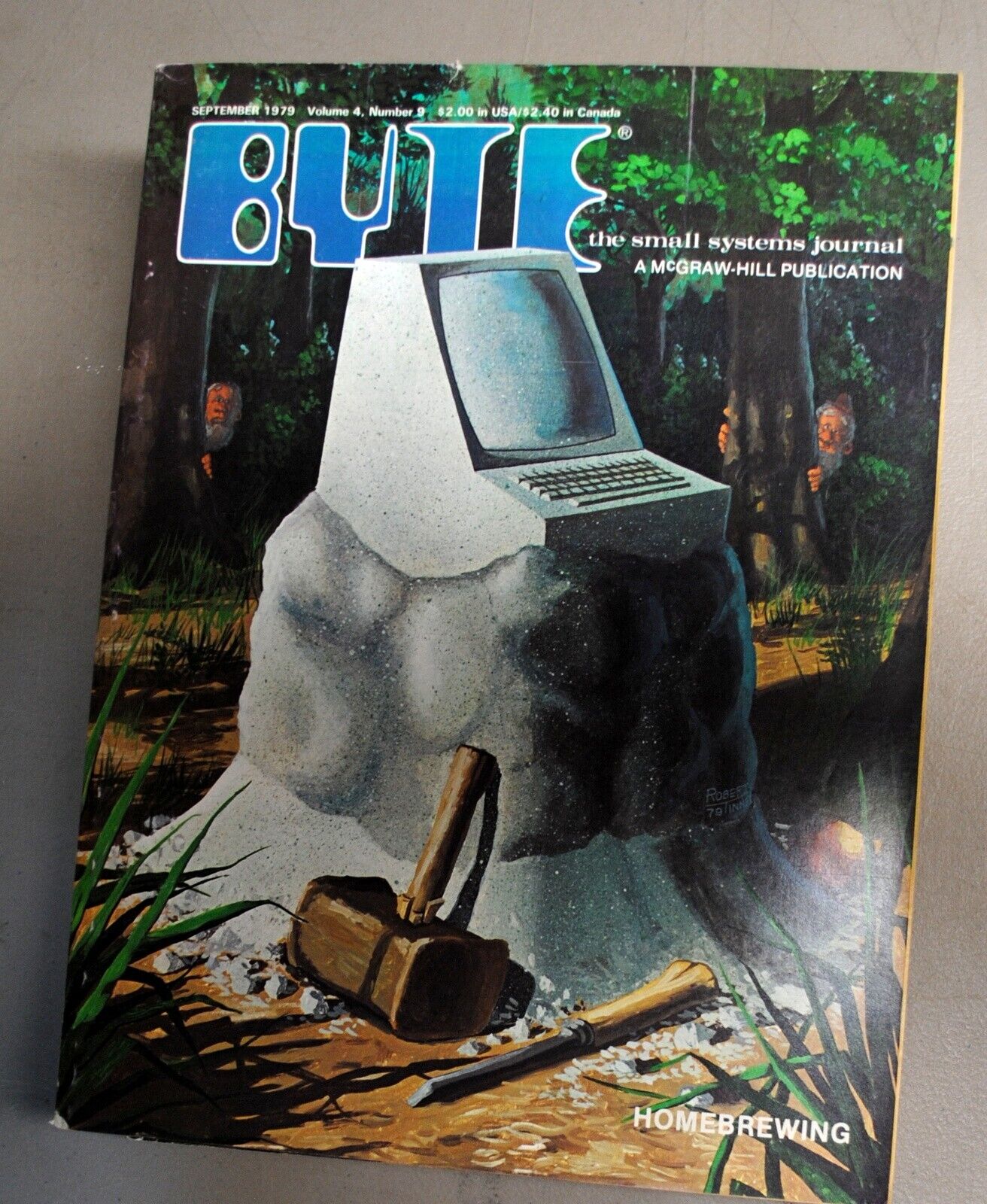 Historic Issue of BYTE  Magazine September  1979
