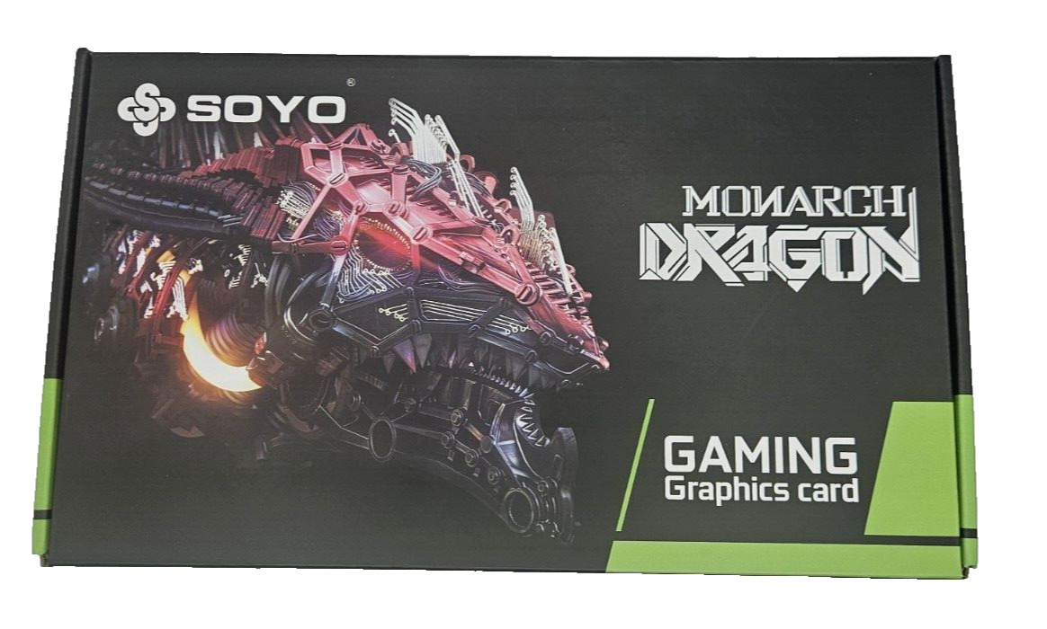 SOYO Monarch Dragon Gaming Graphics Card RX580 8G 256BIT