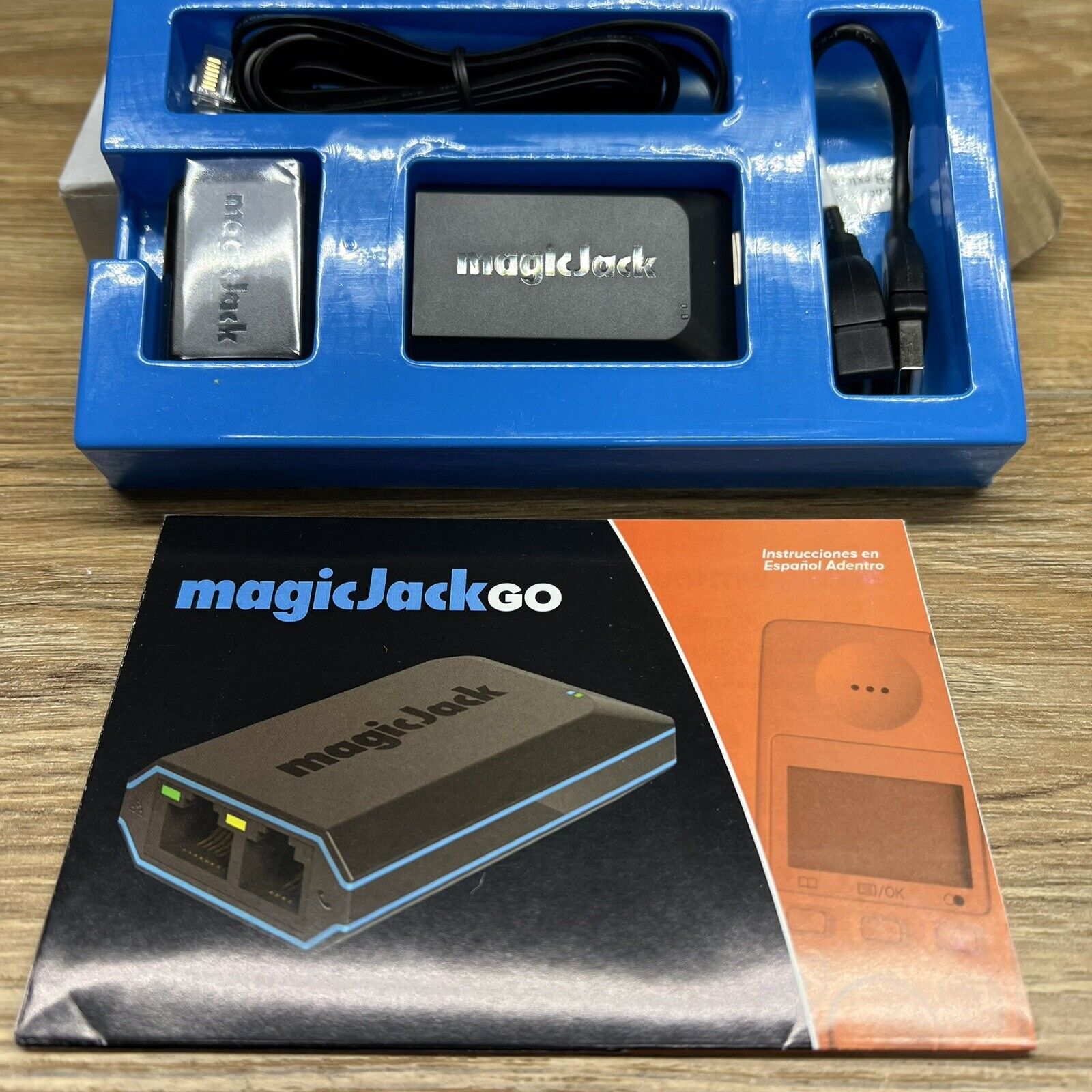 NEW MAGIC JACK GO Smart Home/Business On The Go Digital Phone Service New In Box