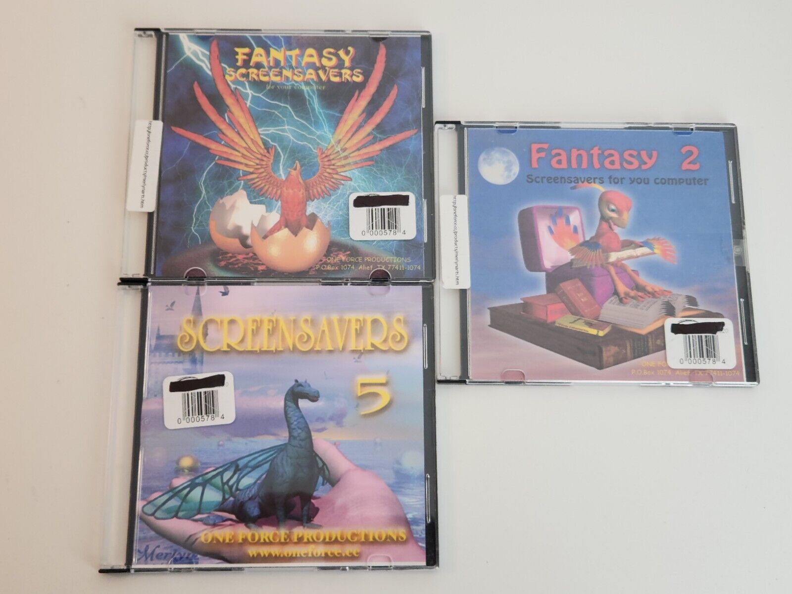 One Force Fantasy Space Fairies NewAge Early 2000s CG Y2K Weirdcore Vtg Software