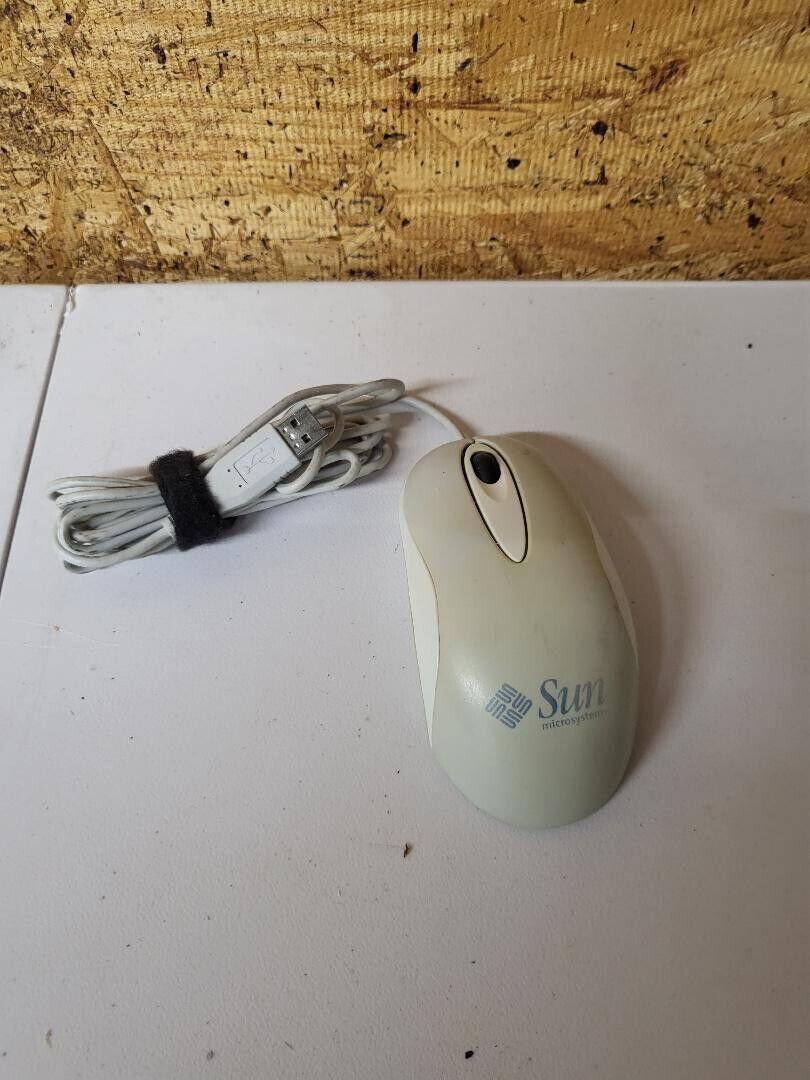Sun Microsystems 371-0788-01 FID-638 TYPE 7 USB Optical Mouse - Clean