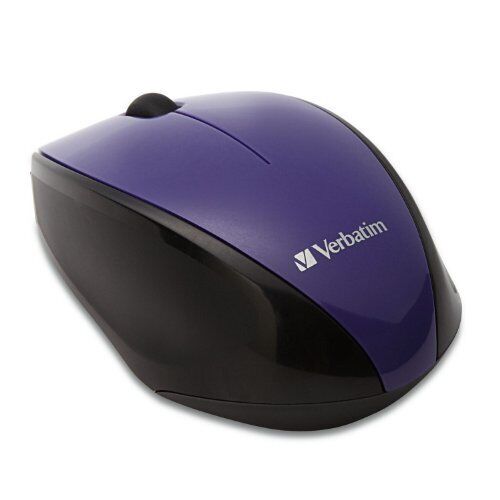 Verbatim 97994 Multi-trac Wl Purple Optical Wireless Blue Led Mouse