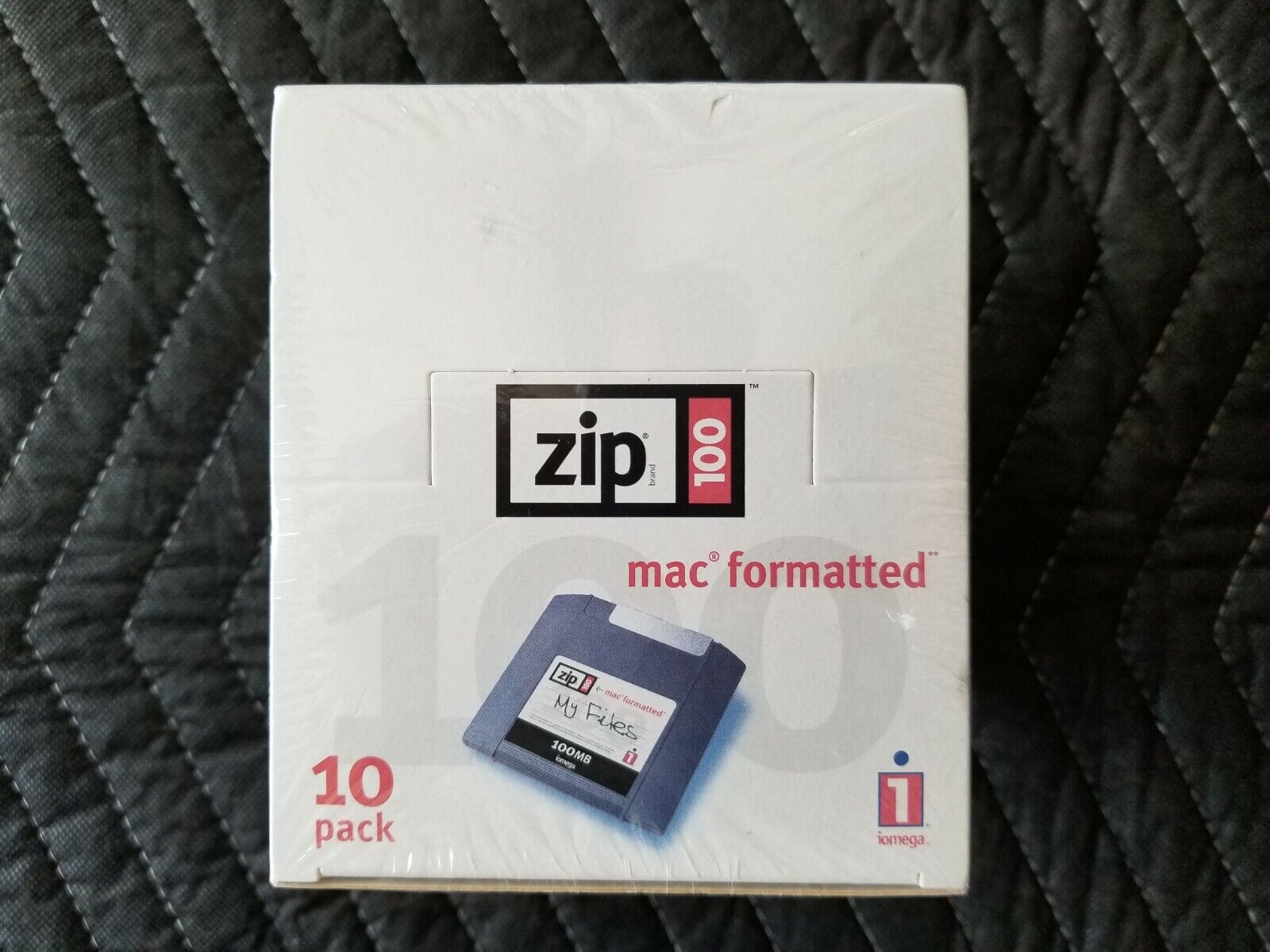 Iomega 100MB Mac Formatted Zip Disk - 10 Pack - Made In Belgium - Brand NEW