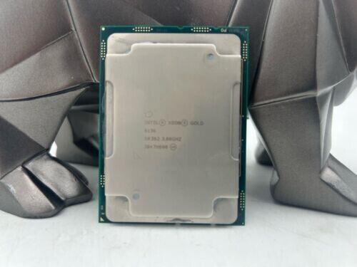 Intel Xeon Gold 6136 SR3B2 12-Core 3.0GHz 24.75MB LGA 3647 Processor