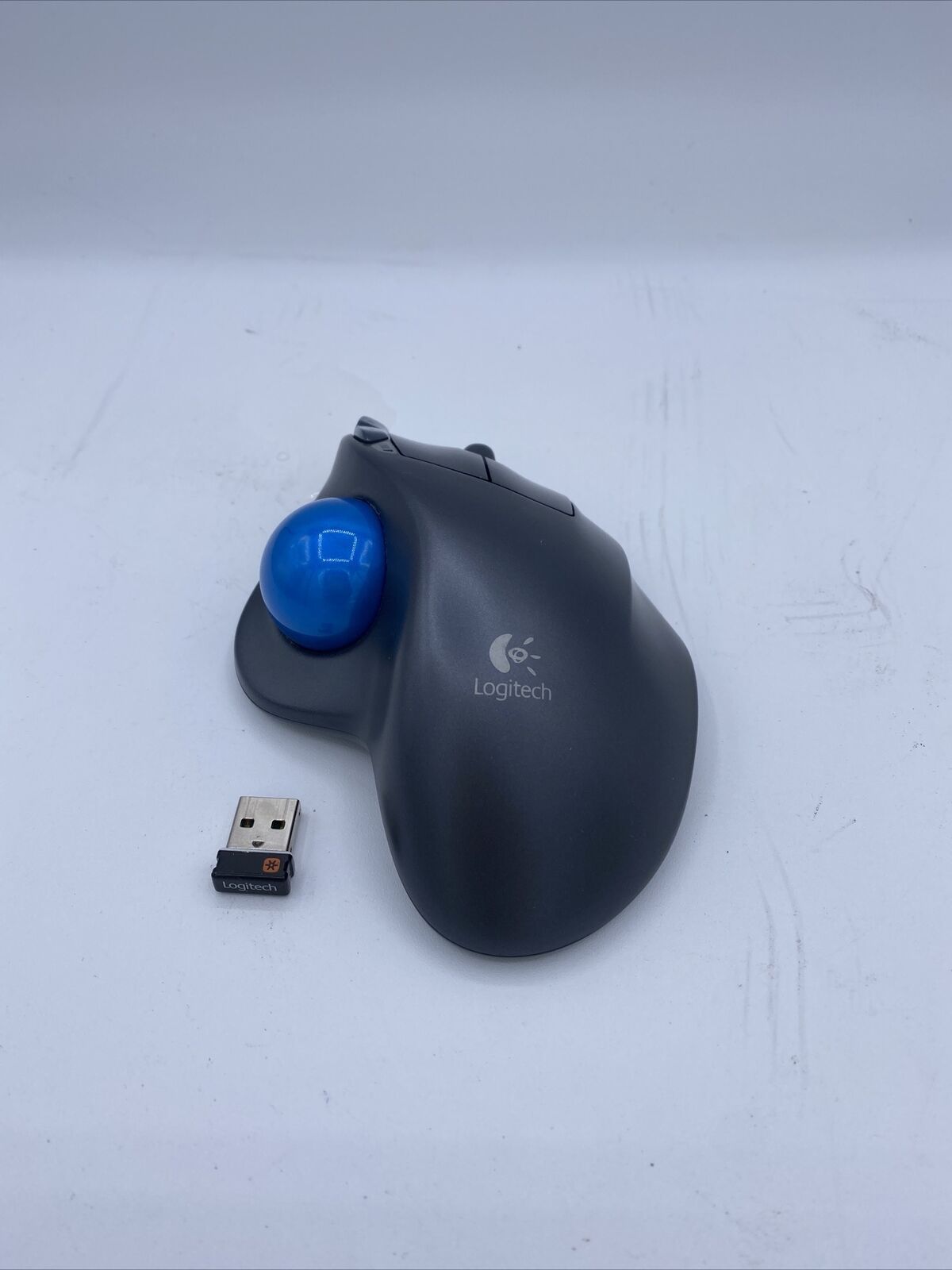 Logitech M570 Wireless Trackball Mouse With Receiver Dongle - Tested