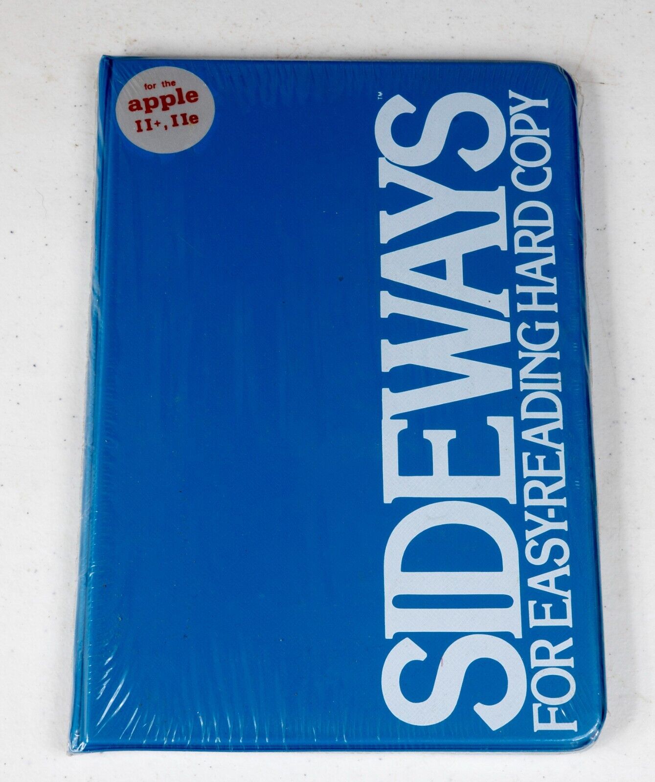 Vintage Apple IIe II+ Sideways version 1.04 software hard copy NEW NOS ST534B3