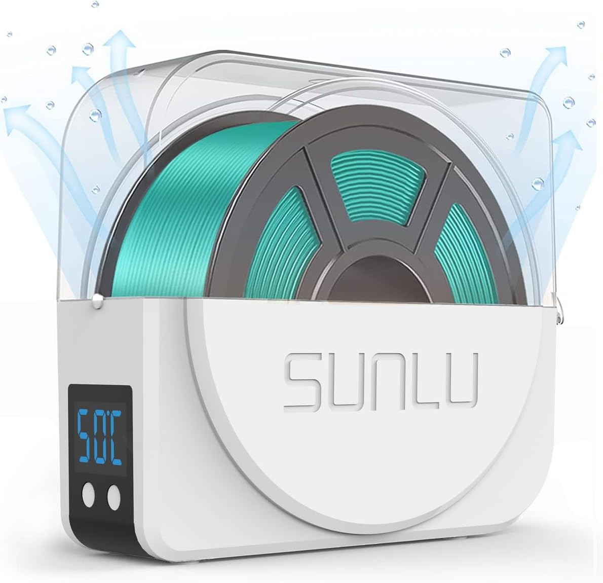 [2024 Official Original] SUNLU 3D Printer Filament Dryer S1 plus with Fan, Upgra