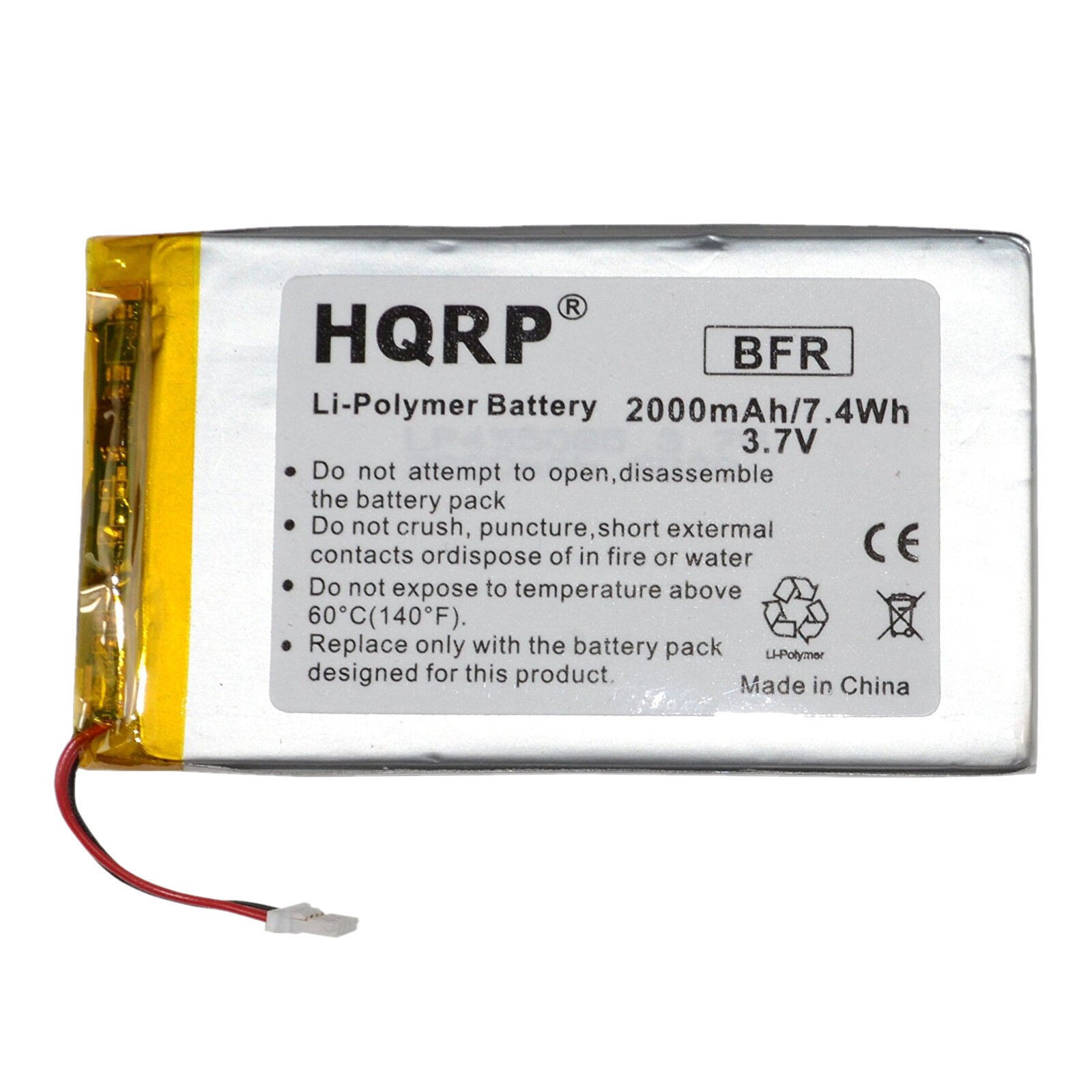 HQRP Rechargeable Battery for 7\