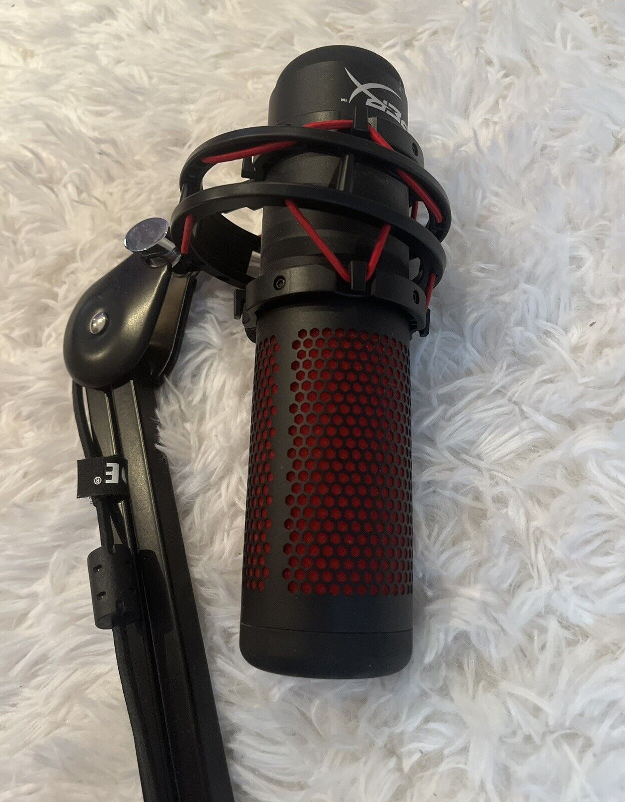 HyperX QuadCast USB Microphone comes with Rode Microphone Arm For Stand