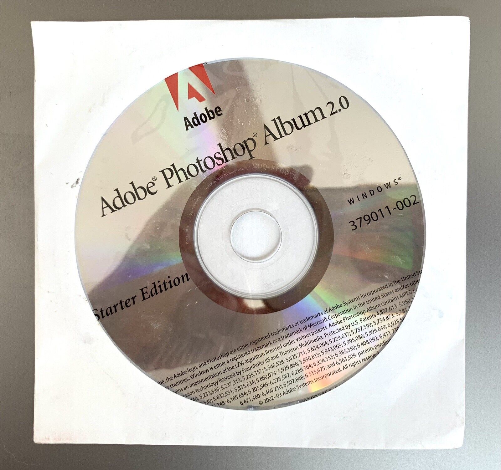 NEW & SEALED Adobe Photoshop Album 2.0 Starter Edition 379011-002