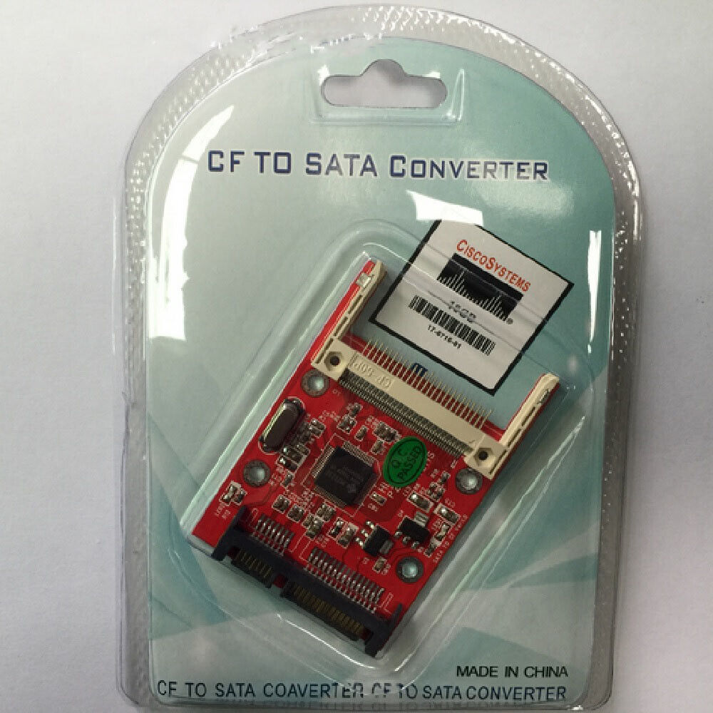 Compact Flash CF I/II to 2.5Inch SATA Converter HDD Hard Disk Drive Card Adapter