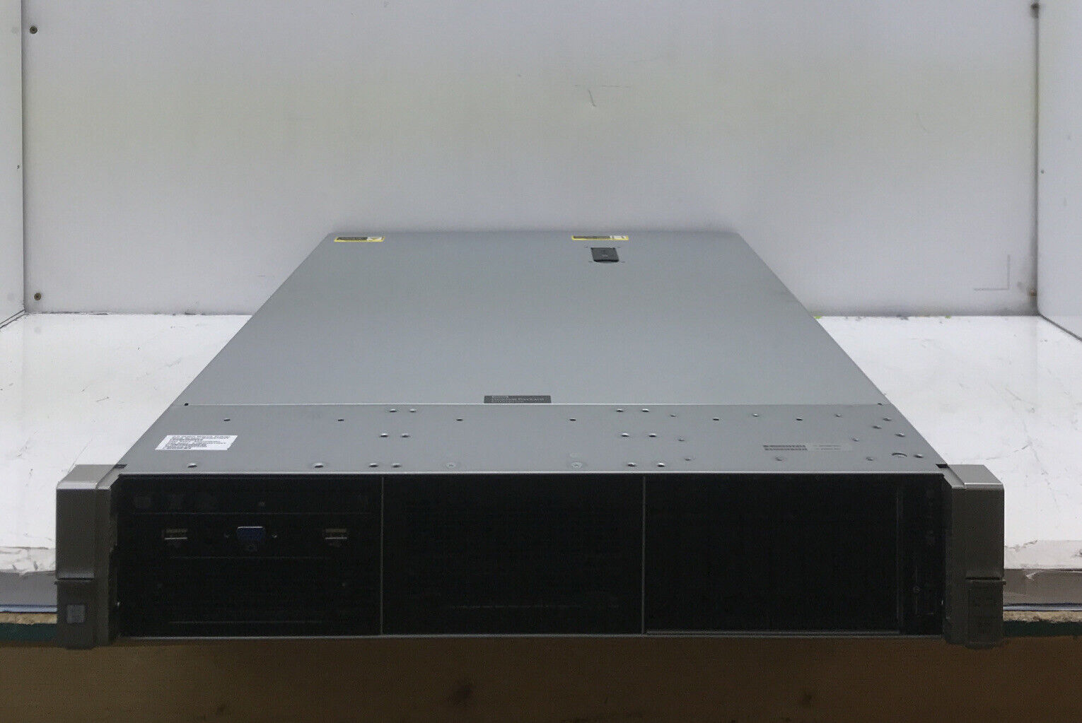 Incomplete HP ProLiant DL380 HSTNS-2145 96GB RAM Untested for parts.
