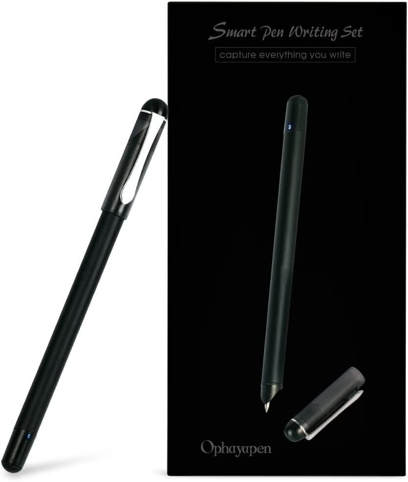 Ophaya Digital Smart Pen+Small Notepad Real-time Sync Ideal for Note-Taking