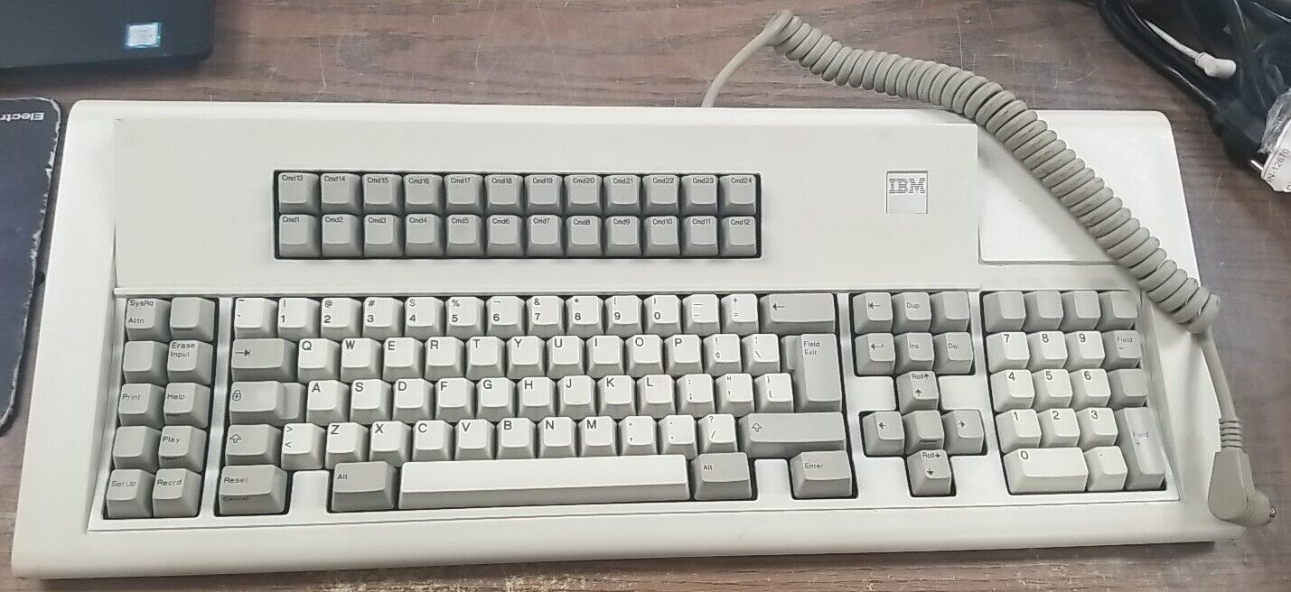 1985 IBM Model M Vintage Mechanical Clickey Keyboard (1390572)