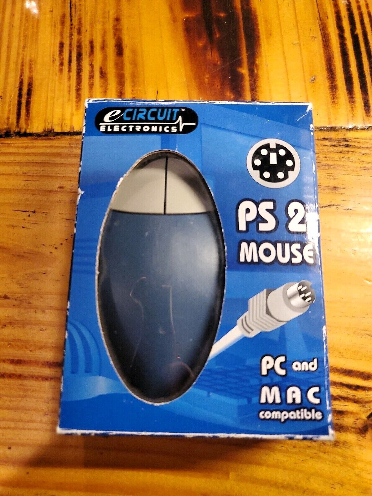 New Old Stock Vintage PS2 Mouse E Circuit Electronics PC & Mac Model #861829