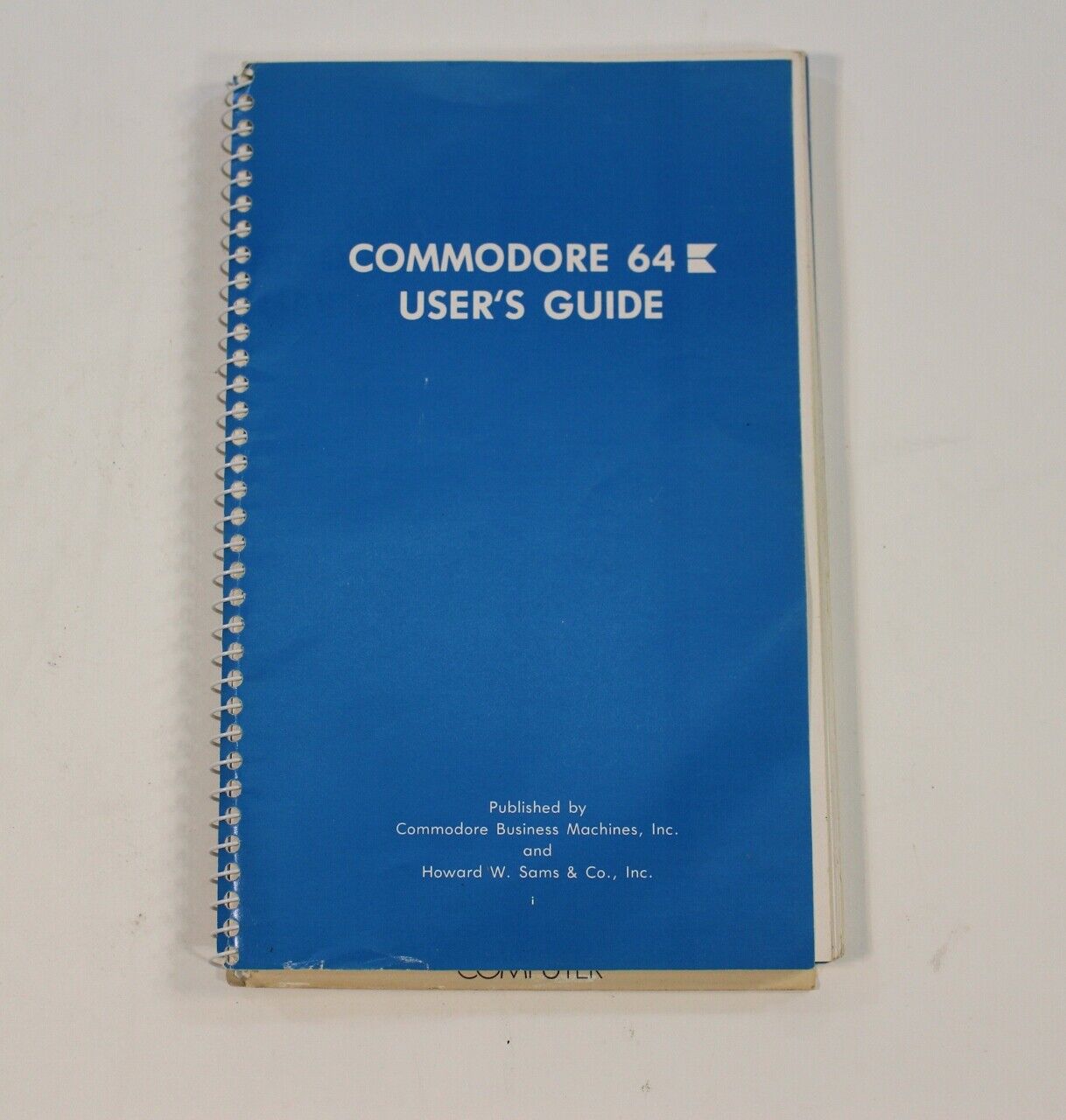 VTG 80s Computer User\'s Guide Commodore 64 Book Manual 1980s