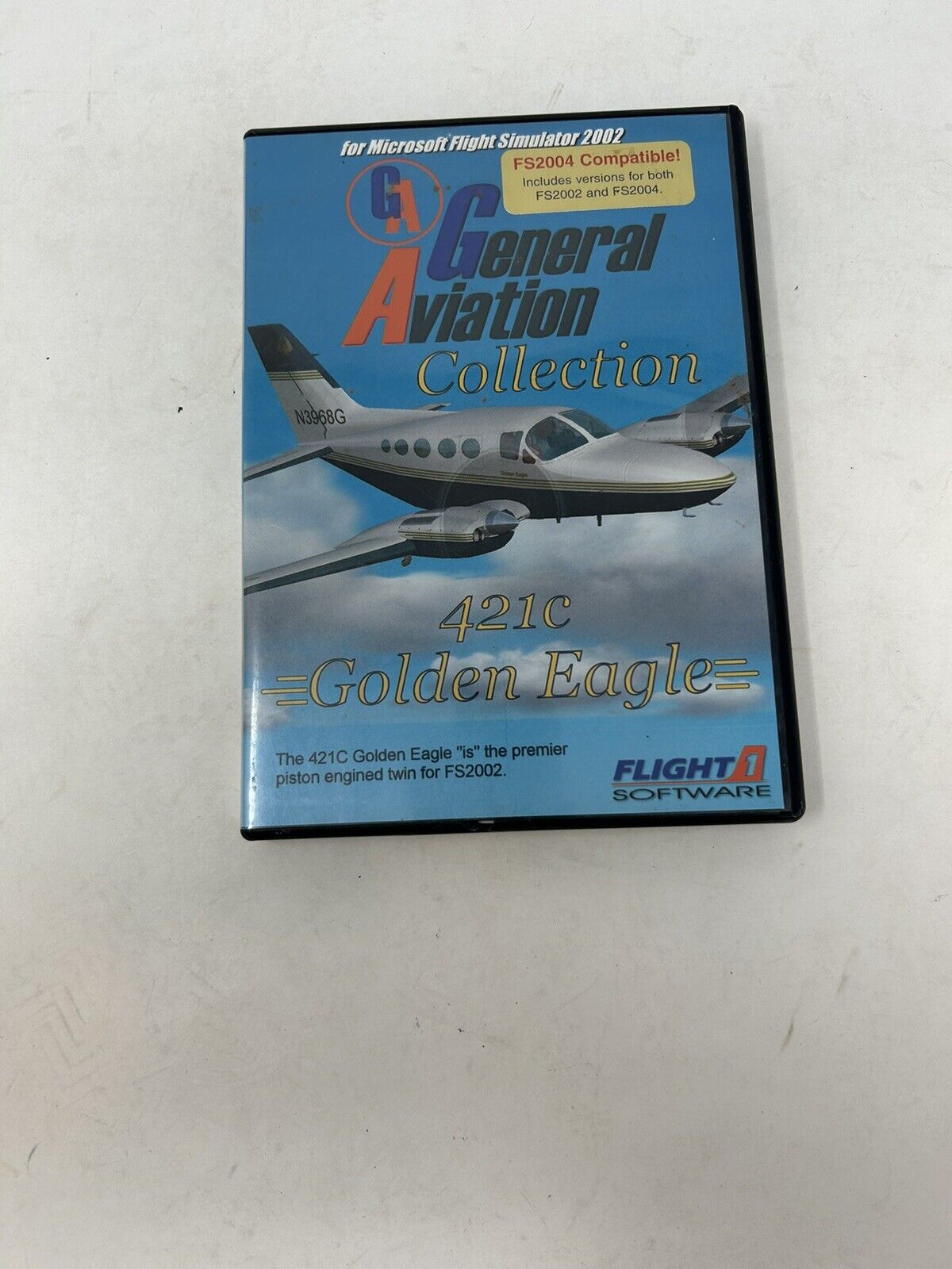 Microsoft Flight Simulator 2002 - 421C Golden Eagle - Software CD Add On FS2004