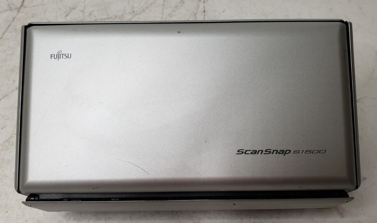 Fujitsu ScanSnap S1500 Color Duplex Document Scanner - TESTED