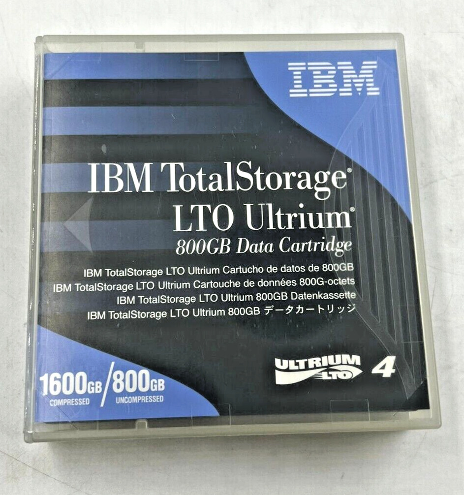 *LOT OF 10* IBM Total Storage LTO Ultrium 4 800GB Data Cartridges P/N 95P4436