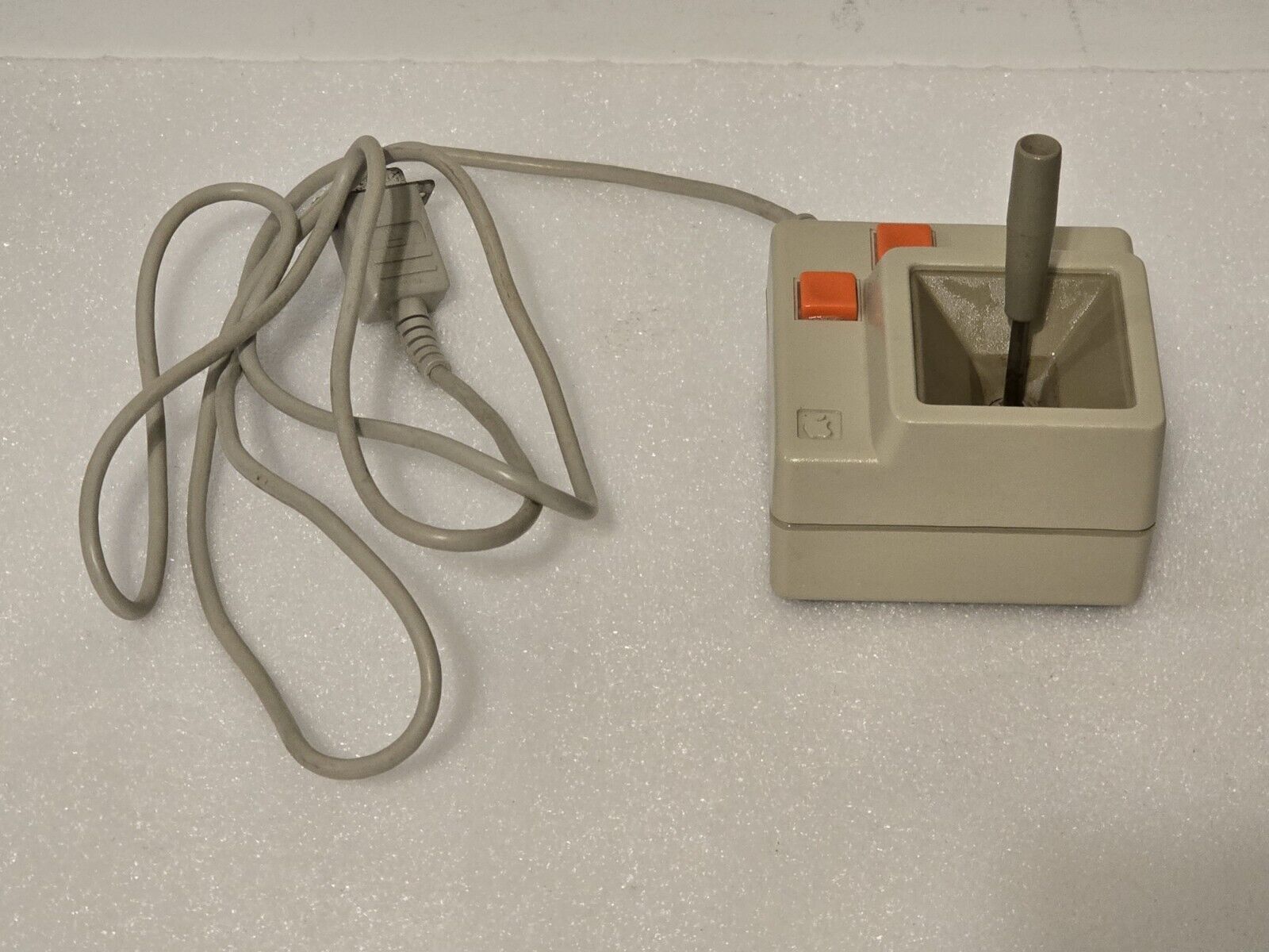 Vtg Genuine Apple Computer JOYSTICK IIe IIc A2M2002 2E 2C Controller Tested AsIs