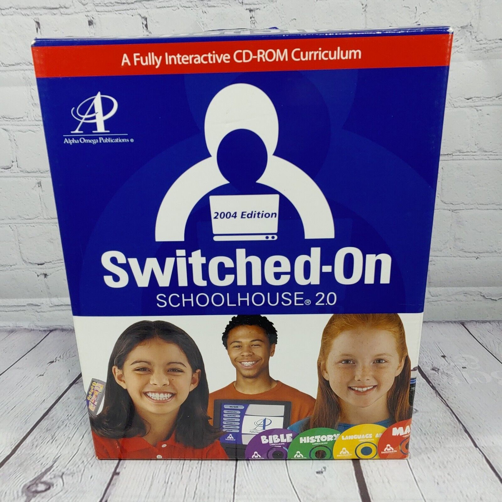 Switched-On Schoolhouse 2.0 Home 2004 Edition Alpha Omega Publications CD-ROM