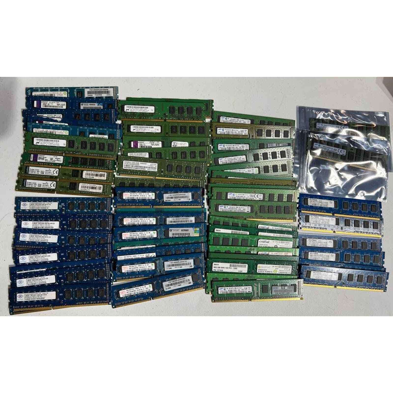 LOT (75) DDR3 ans DDR4 SERVER RAM 2GB-16GB SAMSUNG HYNIX