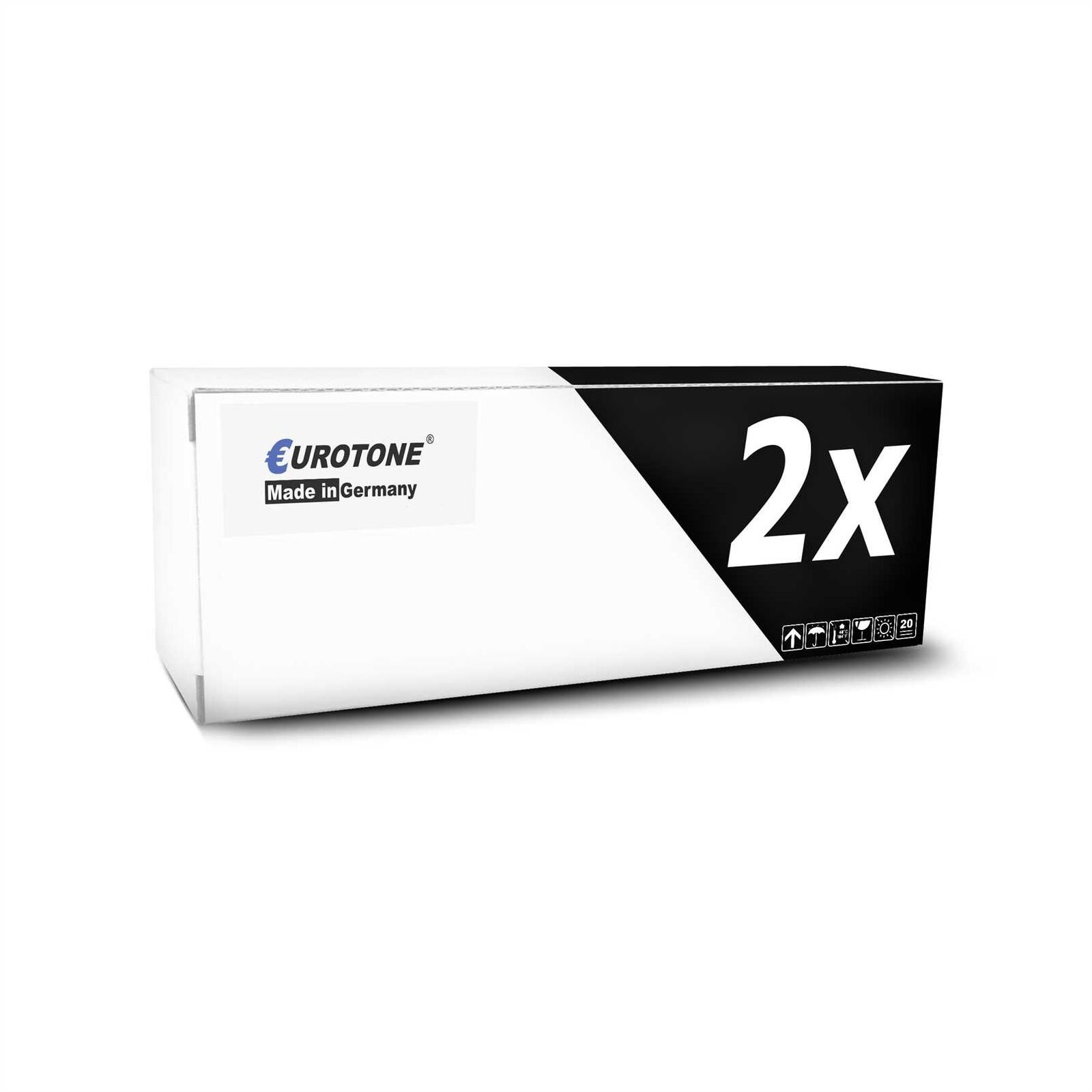 2x Cartridge Replaces Lexmark