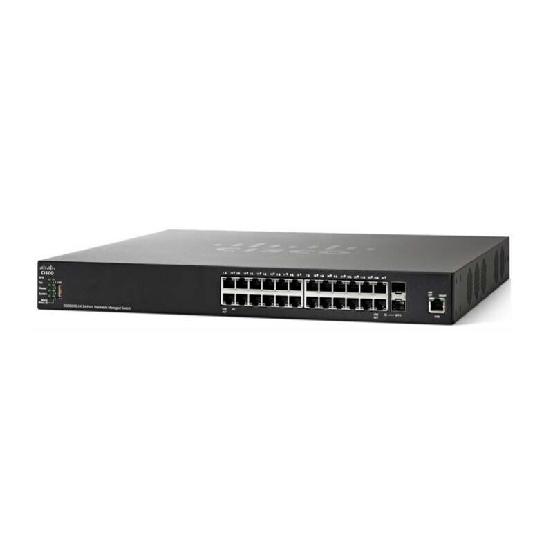 Cisco 350X SG350X-24 24 Port Layer 3 Gigabit Ethernet Switch SG350X-24-K9-NA
